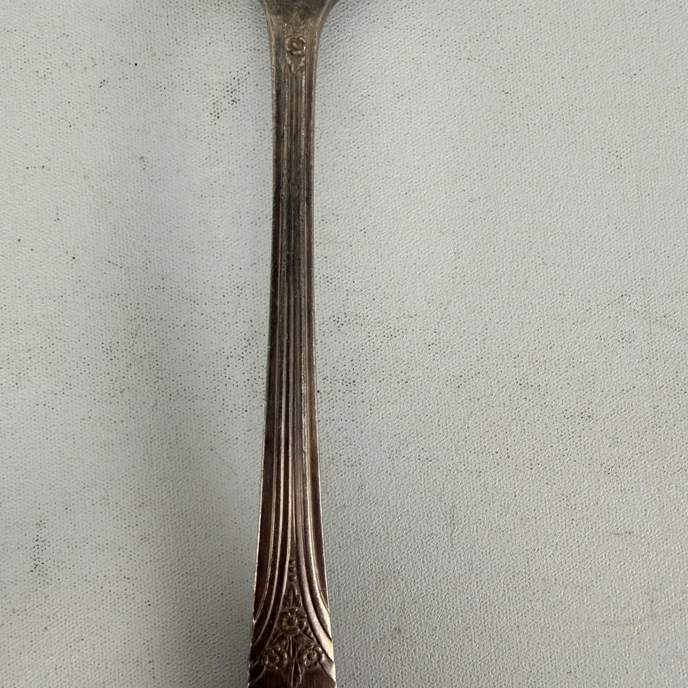 International Silverplate SERVING SPOON Mary Lou Devonshire Wm Rogers 8 1/2